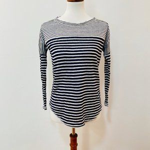 J.Crew Linen Baseball T-Shirt - S